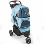 TM Hondenbuggy Blauw 3 Wielen
