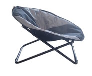 Bellis Dog Chair Grey/Black opvouwbaar met handgreep dia. 65 cm 