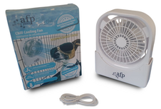 AFP Bench/Crate Ventilator/Fan USB Oplaadbaar 2 speed