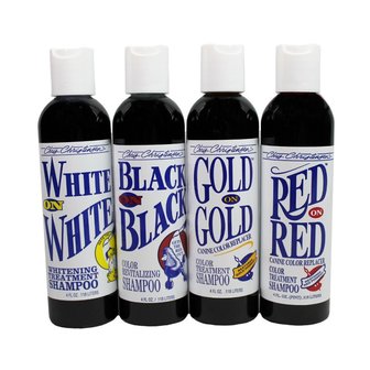 Color Kit 4 oz. each of White on White,  Black on Black, Gold on Gold, Red on Red