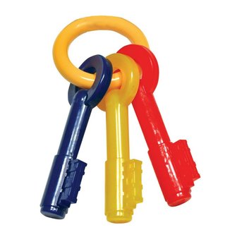 Nylabone Puppy Chew, teething key &#039;M&#039;. (N221P) Voor honden tot 16 kg.