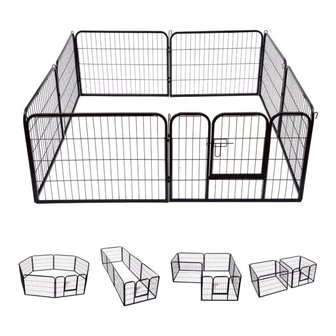 Puppyren Zwart  640 omtrek | 60 cm hoogte