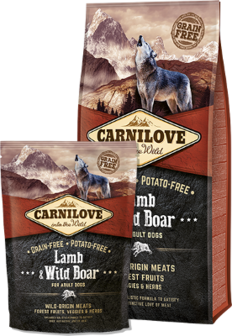 CARNILOVE Lamb &amp; Wild Boar adult 12 kg