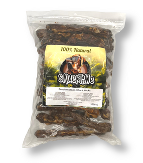 SnackTime Eendenneken / Duck Necks 1 kg 100% Natural