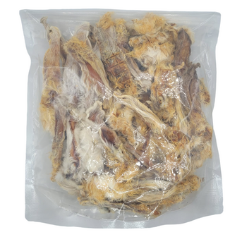 SnackTime Konijnenoren met vacht 350 gr