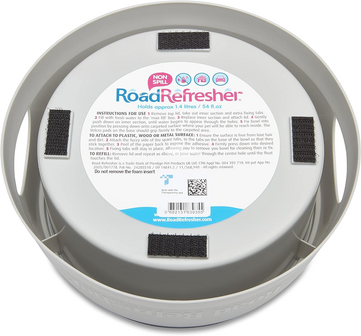 Road refresher drinkbak  grijs - large 24x10 cm  - 1,4 ltr