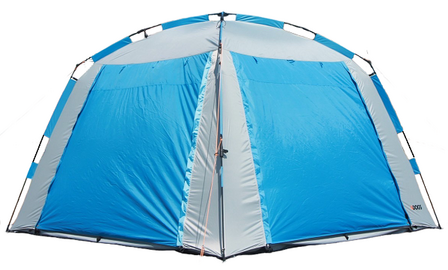 Easyup showtent Lichtblauw-zilvergrijs 3x3 mtr