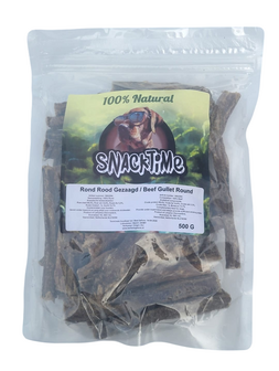 SnackTime rond Rood Gezaagd Beef 500 gram
