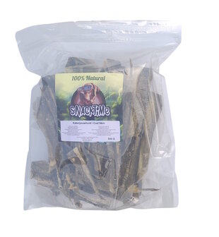 SnackTime Kabeljouwhuid 500 gram