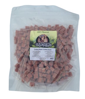 SnackTime Cubes Eend 400 gram
