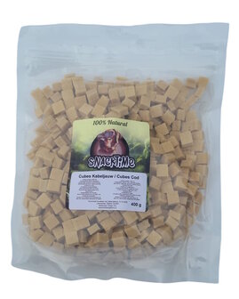 SnackTime Cubes Kabeljouw 400 gram