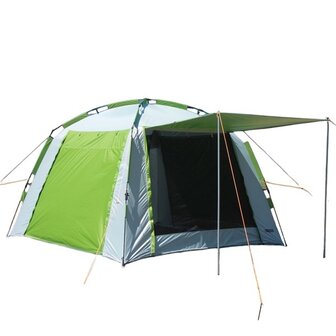 Tentoonstellingstent Easy up, 3x3 m - Groen/zilvergrijs
