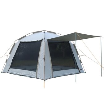 Tentoonstellingstent Easy up, 3x3 m - Khaki/zilvergrijs