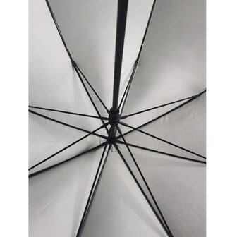 Parasol diameter 140cm Grey/Black Paws 