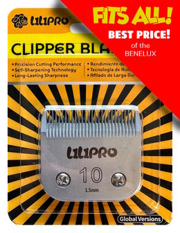 Size 10 1.5 mm - A5 Self Sharpening Technology Blades/Scheerkoppen