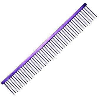 Chris Christensen 9 inch Poodle comb PURPLE