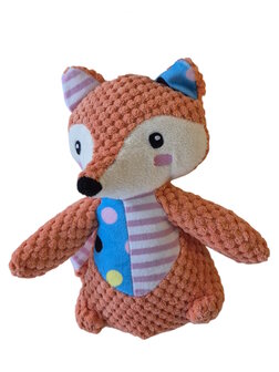 Bellis Fun Toy Patchwork Fox 23 cm lang