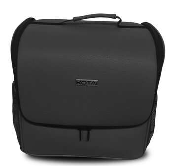 Kotai Grooming Bag Black 34x26x33H met handvat en schouderriem