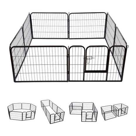 Puppyren Zwart  640 omtrek | 60 cm hoogte