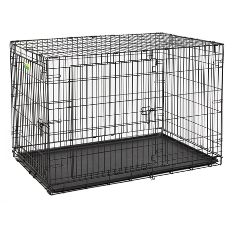 MID WEST 48 Inch metalen bench Double Door