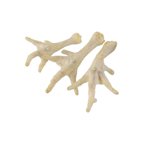 SnackTime Kippenpoot Wit gepoft / Chicken Feet White 1kg
