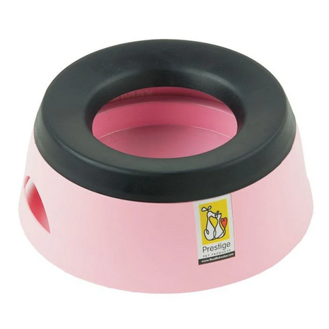 Road refresher drinkbak roze - small 20x8 cm - 0,6 ltr