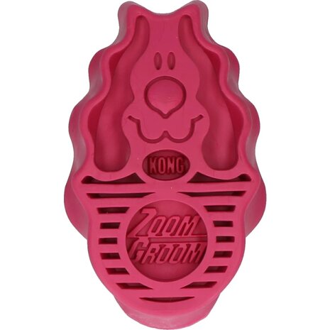 KONG ZoomGroom Framboos  color