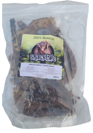SnackTime Kalkoennekken 1000 gram