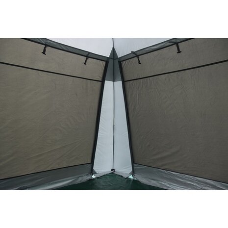 Tentoonstellingstent Easy up, 3x3 m - Khaki/zilvergrijs