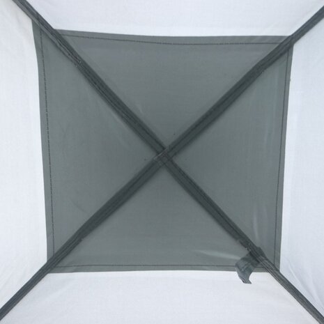 Tentoonstellingstent Easy up, 3x3 m - Khaki/zilvergrijs