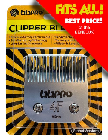Size 4F 9.5 mm - A5 Self Sharpening Technology Blades/Scheerkoppen