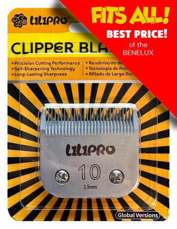 Size 10 1.5 mm - A5 Self Sharpening Technology Blades/Scheerkoppen