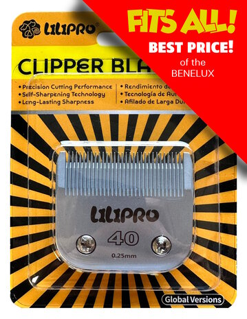Size 40 0,25 mm - A5 Self Sharpening Technology Blades/Scheerkoppen