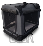 Bds Nylon Bench Softcrate Super PREMIUM 5XL122x90x100 cm EXTRA HOOG (Grijs)         Bds Nylon Bench Softcrate Super PREMIUM 5XL122x90x100 cm EXTRA HOOG (Grijs)        Â